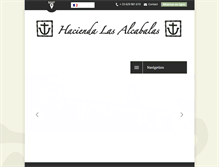 Tablet Screenshot of hacienda-lasalcabalas.com